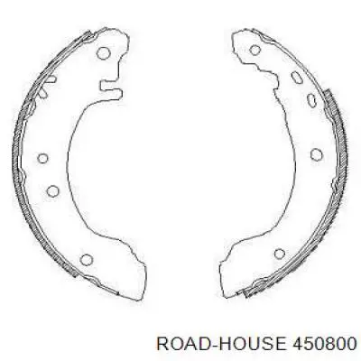 Задние барабанные колодки 450800 Road House