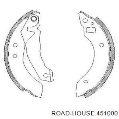 Задние барабанные колодки 451000 Road House