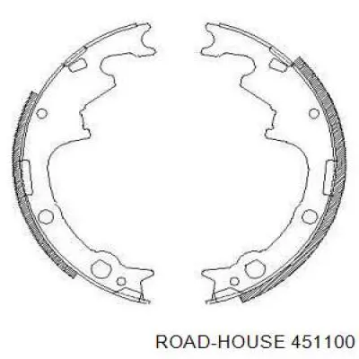 Задние барабанные колодки 451100 Road House