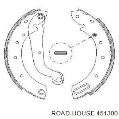 Задние барабанные колодки 451300 Road House