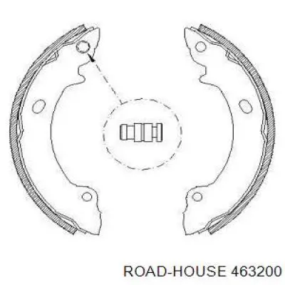 Задние барабанные колодки 463200 Road House