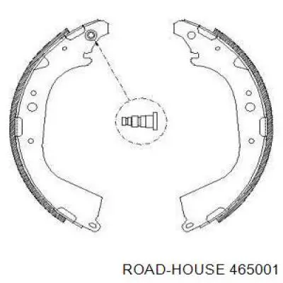 Задние барабанные колодки 465001 Road House