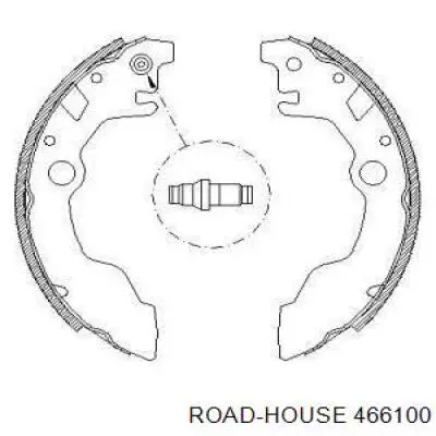 Задние барабанные колодки 466100 Road House