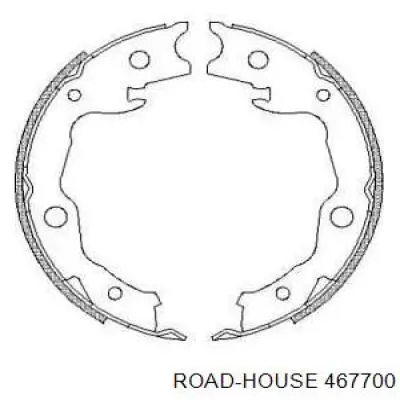 Колодки ручника 467700 Road House