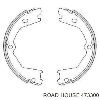 Задние барабанные колодки 473300 Road House