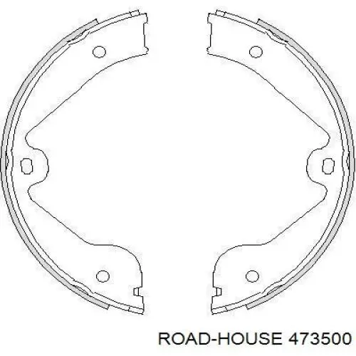 Колодки ручника 473500 Road House