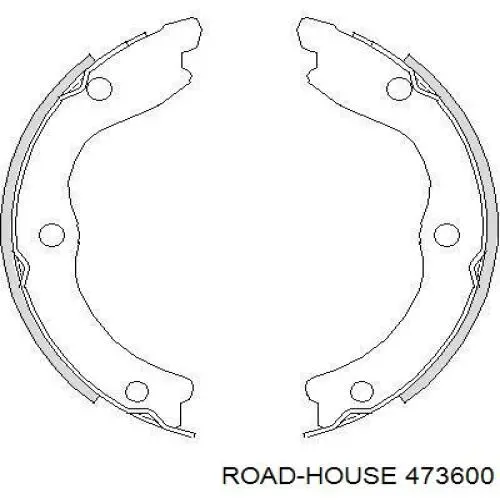 Колодки ручника 473600 Road House