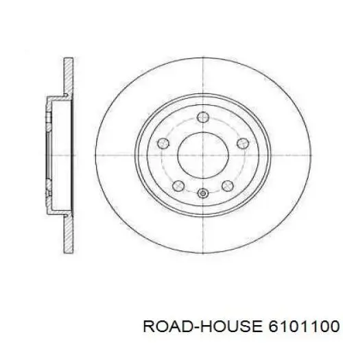 Тормозные диски 6101100 Road House