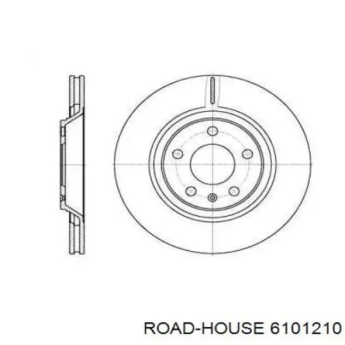 Тормозные диски 6101210 Road House