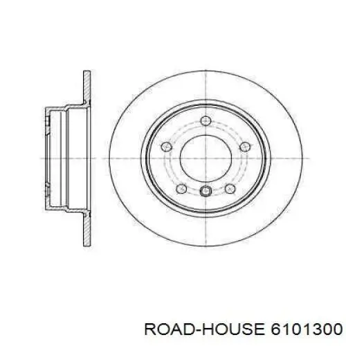 Тормозные диски 6101300 Road House