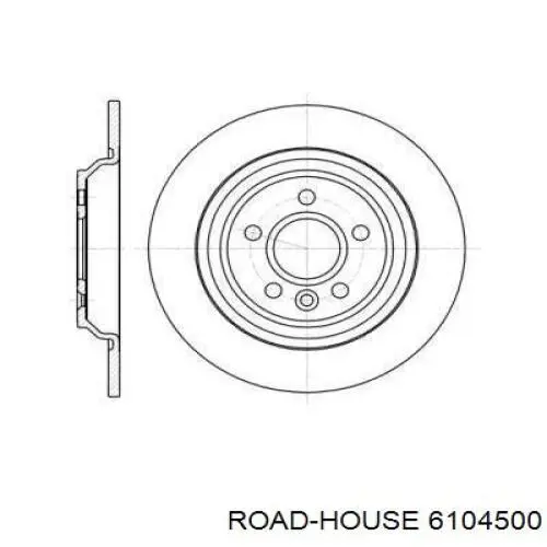6104500 Road House тормозные диски