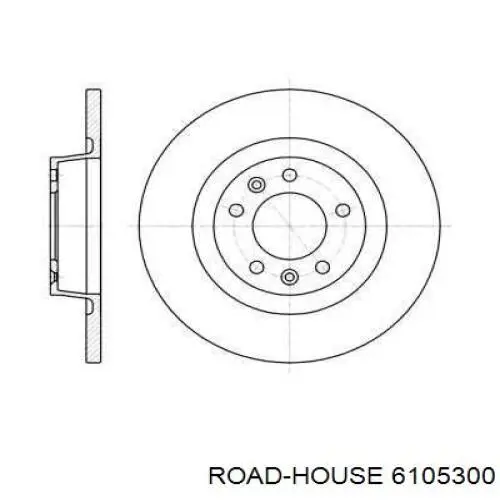 6105300 Road House тормозные диски