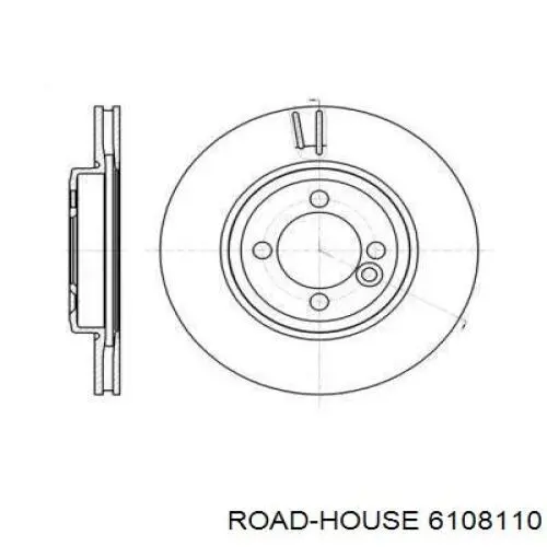 61081.10 Road House тормозные диски
