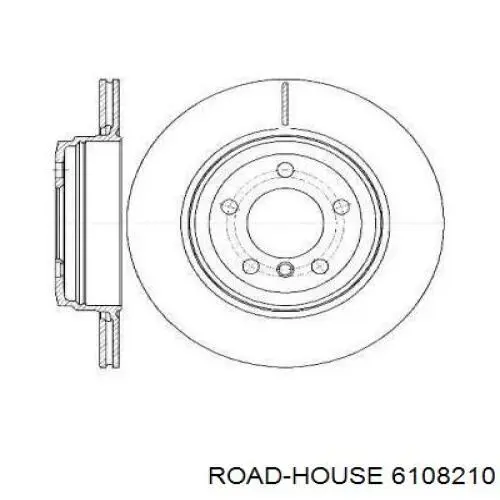 Тормозные диски 6108210 Road House