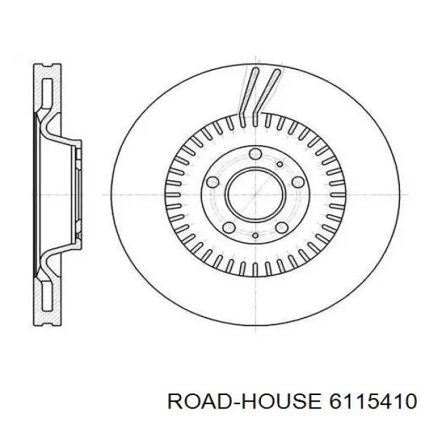 61154.10 Road House тормозные диски