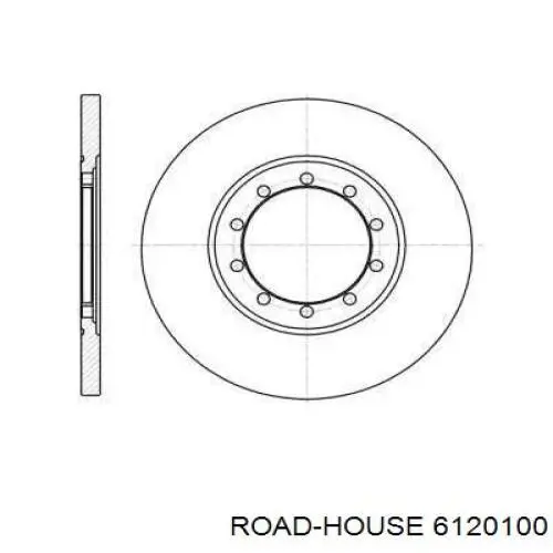 Тормозные диски 6120100 Road House