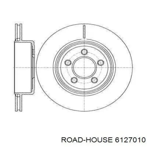 Тормозные диски 6127010 Road House