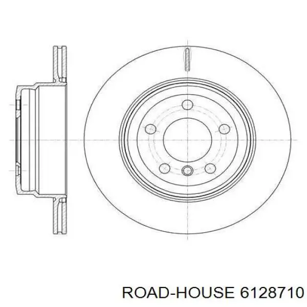 Тормозные диски 6128710 Road House