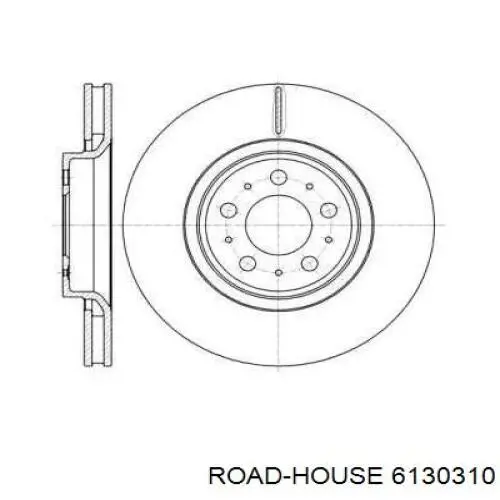 Передние тормозные диски 6130310 Road House