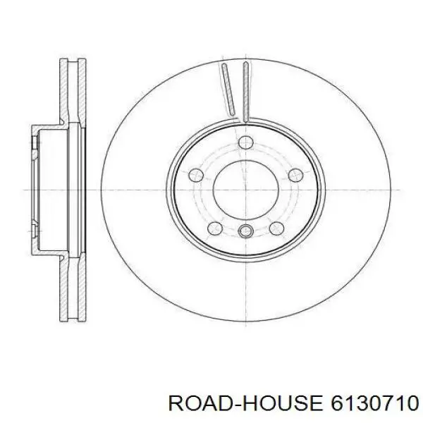 Передние тормозные диски 6130710 Road House