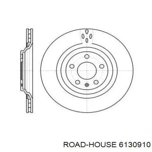 Тормозные диски 6130910 Road House