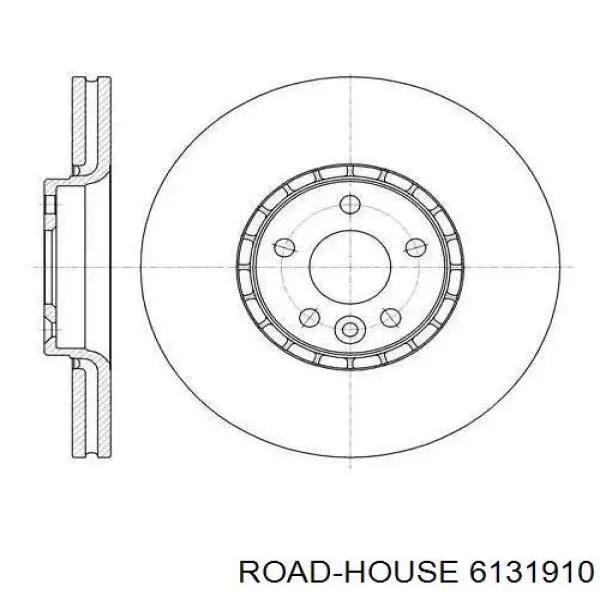 Передние тормозные диски 6131910 Road House