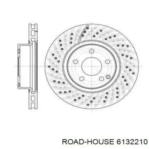 Передние тормозные диски 6132210 Road House