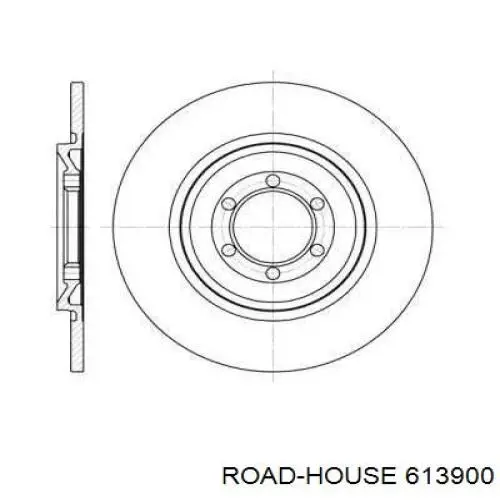 Тормозные диски 613900 Road House