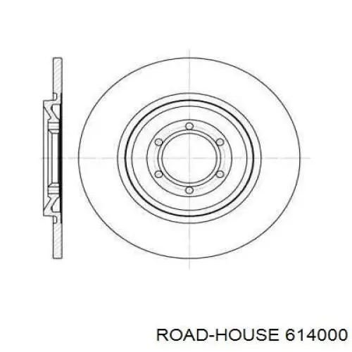 Тормозные диски 614000 Road House