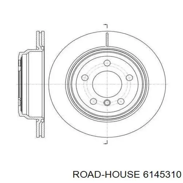 61453.10 Road House тормозные диски