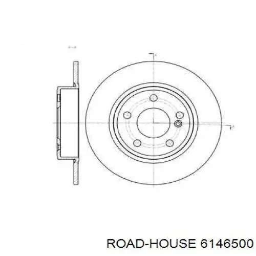 Тормозные диски 6146500 Road House