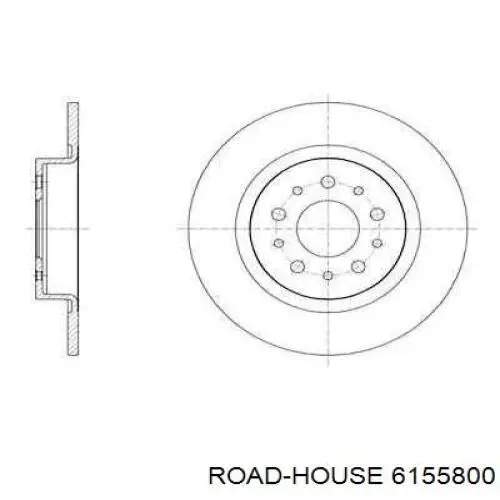 Тормозные диски 6155800 Road House