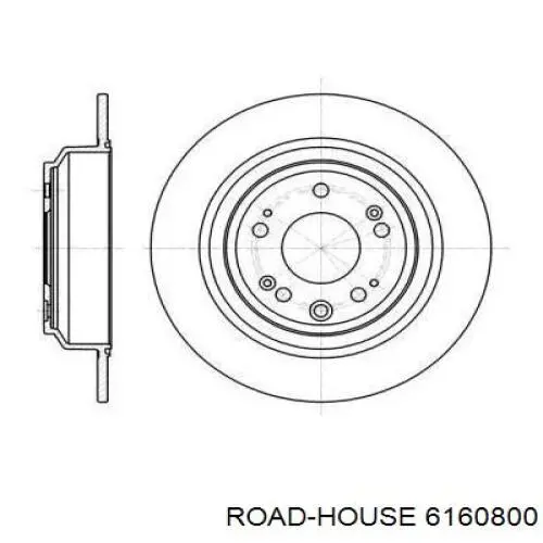 6160800 Road House тормозные диски