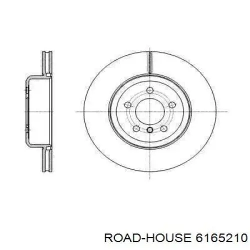 Тормозные диски 6165210 Road House