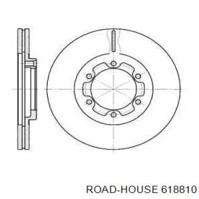 6188.10 Road House диск тормозной передний