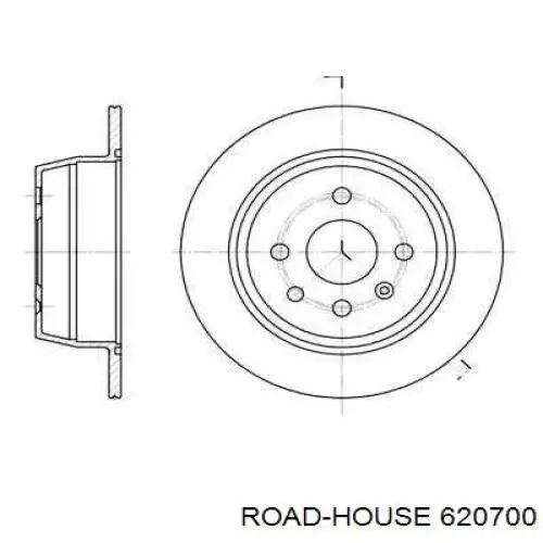 620700 Road House тормозные диски