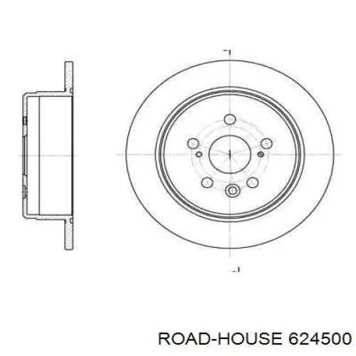 Тормозные диски 624500 Road House