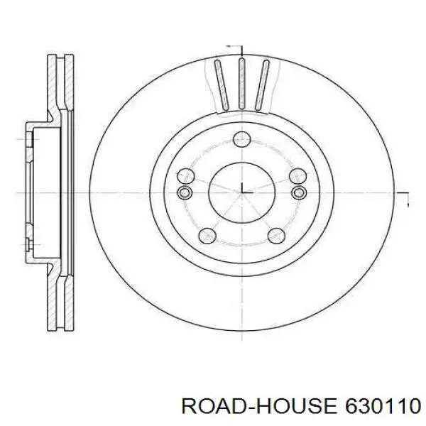 630110 Road House тормозные диски