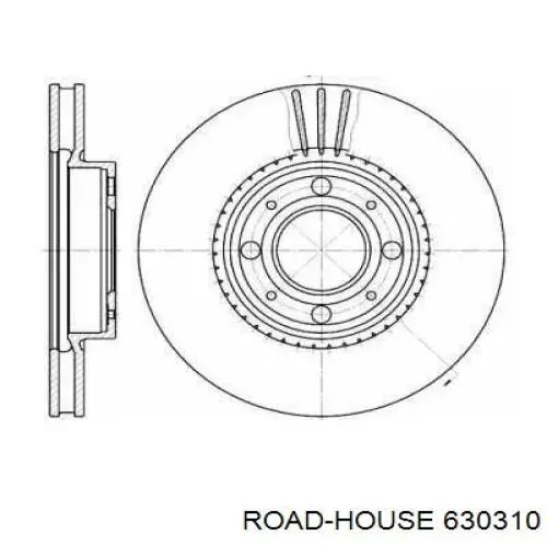 Передние тормозные диски 630310 Road House