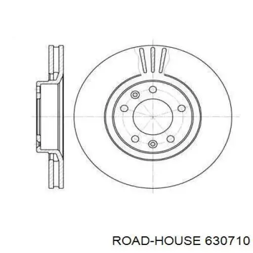 Передние тормозные диски 630710 Road House