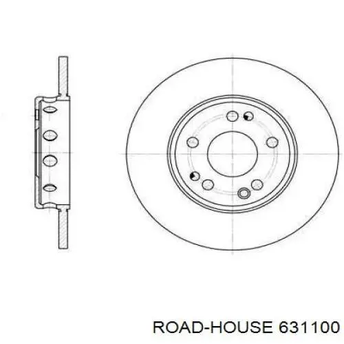Передние тормозные диски 631100 Road House