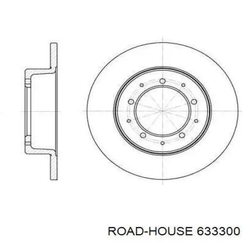 Тормозные диски 633300 Road House