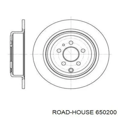 Тормозные диски 650200 Road House