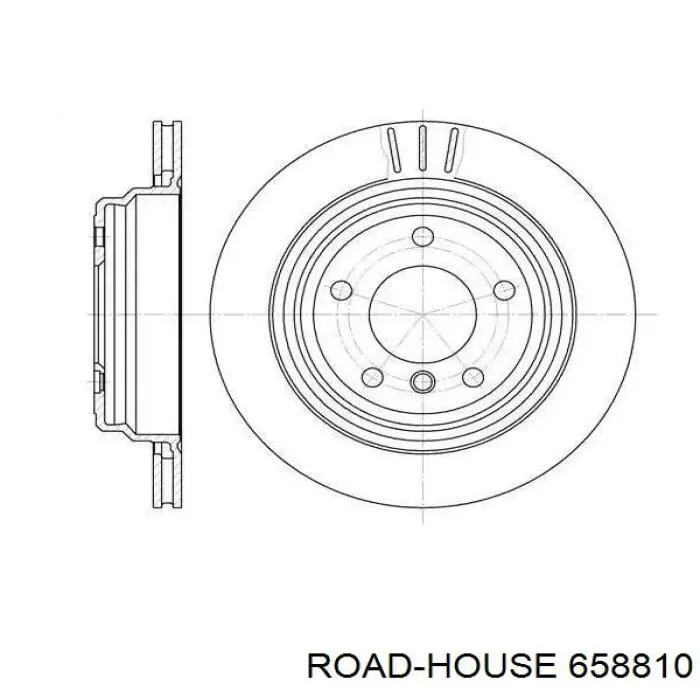 658810 Road House тормозные диски