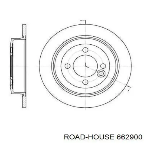 Тормозные диски 662900 Road House