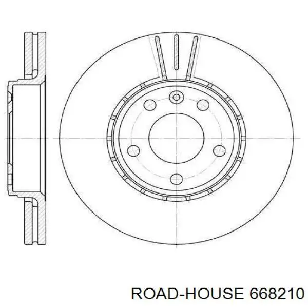 6682.10 Road House тормозные диски