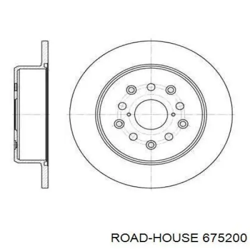 Тормозные диски 675200 Road House