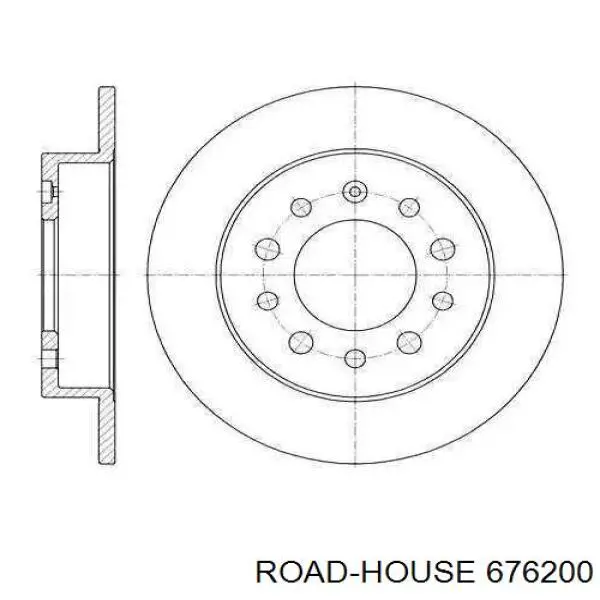 Тормозные диски 676200 Road House