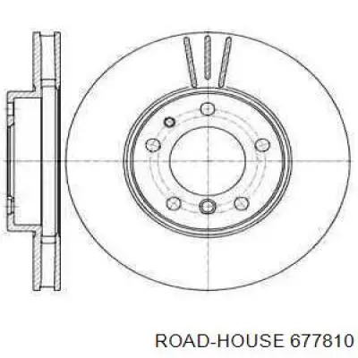 Передние тормозные диски 677810 Road House