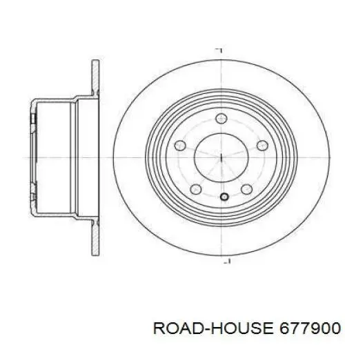 Тормозные диски 677900 Road House